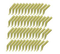 Fransande 50Pcs/Lot Carp Fishing Hook Sleeve Hair Rig Line Aligner Soft Anti Fishing Kickers/Line Aligners Accessories