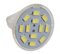 Fransande 6W GU4(MR11) LED Spotlight MR11 12 SMD 5730 570 lm 12V, White
