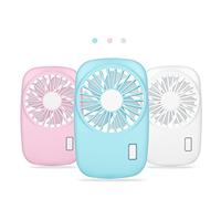 Fransande Handheld Fan Mini Fan Powerful Small Personal Portable Fan Speed Adjustable USB Rechargeable Cooling for Kids Girls Woman Home Office Outdoor Travel(white)