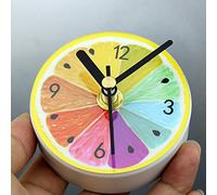 Fransande model of lemon magnet portable kitchen wall clock fridge clock magnetic Arabic digital home decor