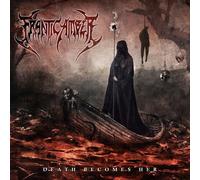 Frantic Amber – Death Becomes Her – 12" Bloodred Marbled Vinyl (2025)