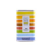 Frantoio Muraglia, Extra Virgin Olive Oil Tin 1 lt, Rainbow Coloration, Intense Fruity