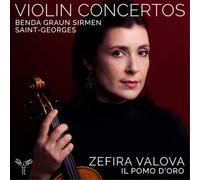 Franz Benda Benda/Graun/Sirmen/Saint-Georges: Violin Concertos (CD) (US IMPORT)