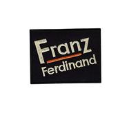 Franz Ferdinand Indie Rockband Patch Badge Embroidered Iron on Applique Souvenir Accessory