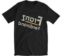 Franz Ferdinand Reverse T-Shirt Black Graphic Unisex Tee Shirt S