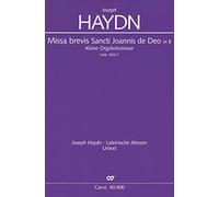 Franz Joseph Haydn-Missa brevis Sti. Joannis de Deo Hob. XXII:7-Solo S, SATB, 2