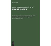 Franz Kafka, Band I, Bibliographie der PrimArl. Caputo-Mayr, Herz<|