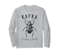Franz Kafka Beetle Transformation Not A Phase Literature Long Sleeve T-Shirt