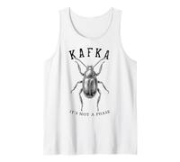 Franz Kafka Beetle Transformation Not A Phase Literature Tank Top
