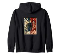 Franz Kafka Literary Fiction Zip Hoodie