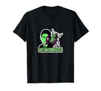 Franz Kafka Metamorphosis Y2K Glitch Art Bug Grunge T-Shirt