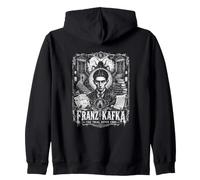 Franz Kafka The Trial Never Ends Dark Classic Zip Hoodie
