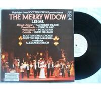 Franz LehÃ¡r - CFP 40276 Lehar The Merry Widow Scottish Philharmonia Alexander Gibson vinyl LP