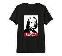 Franz Liszt Classical Music Gift for Piano Players Premium T-Shirt