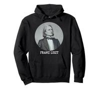 Franz Liszt Composer Portrait Pullover Hoodie