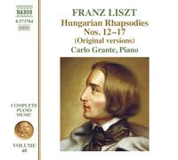 Franz Liszt Franz Liszt: Hungarian Rhapsodies Nos. 12-17 (Origi (CD) (US IMPORT)
