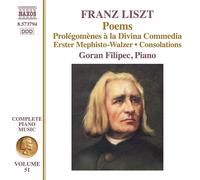 Franz Liszt Franz Liszt: Poems/Prolegomenes a La Divina Commedi (CD) (US IMPORT)