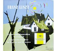 Franz Liszt , Julian von Karolyi - Ungarische Rhapsodien Nr. 2 Und 12 / Ungarische Fantasie Für Klavier Und Orchester - Deutsche Grammophon - LPE 17 010