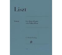 Franz Liszt: Les Jeux d'eaux à la Villa d'Este - Piano Sheet Music - Henle Verlag (HN 1641)