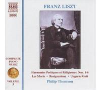 Philip T - Liszt: Harmonies Poetiques et Religieuses Nos. 1-6 / Les Morts - CD - NAXOS
