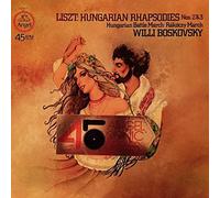 Franz Liszt , Willi Boskovsky , The London Philharmonic Orchestra , Philharmonia Hungarica - Hungarian Rhapsodies, Etc. - Angel 45 Sonic Series - SS-45014