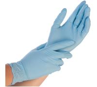 Franz Mensch HYGONORM 26154 Disposable Hands Size M Pack of 250 Nitrile M Blue