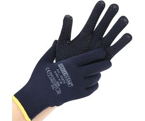 Franz Mensch Hygostar Pearl Work Gloves (Pack of 12), Blue, Size: M