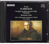 FRANZ SCHREKER: ROMANTIC SUITE & VORSPIEL ZU EINER GROSSEN OPER ''MEMNON'' - UWE MUND - MARCO POLO / 1988 FIRST EDITION
