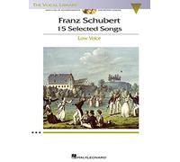 Franz Schubert 15 Selected Songs Low Voice (Book And Cds) Book/2Cd: The Vocal Library - Low Voice