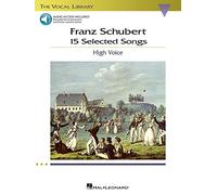 Franz Schubert: 15 Selected Songs [With 2 CDs] (Vocal Library): High Voice