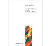 Franz Schubert: Arpeggione Sonata in A Minor D 821 (Viola & Piano), Edition Breitkopf EB8616