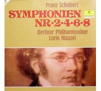 Franz Schubert - Berliner Philharmoniker , Lorin Maazel - Symphonien Nr o 2 o 4 o 6 o 8 - Deutsche Grammophon - 2726 006