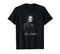 Franz Schubert Classical Composer Portrait Value Graphic T-Shirt