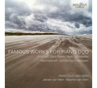 Franz Schubert : Famous Works for Piano Duo CD 2 discs (2022) NEW