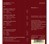 MEIRA FARKAS - SCHUBERT:PIANO WORKS, VOL. 3