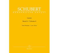 Franz Schubert-Lieder Volume 8 - Low Voice D 262 - D 323-Vocal and Piano-Vocal