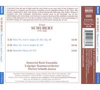 FRANZ SCHUBERT: MASS IN C MAJOR; MASS IN G MAJOR; DEUTSCHE MESSE NEW CD