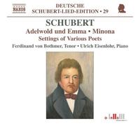 Franz Schubert Schubert: Adelwold Und Emma/Minona: Settings of (CD) (US IMPORT)