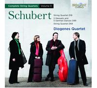 Diogenes Quartet - Schubert: Complete String Quartets Vol.3