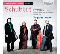 Diogenes Quartet – Schubert: String Quartets Vol. 5 – Edel