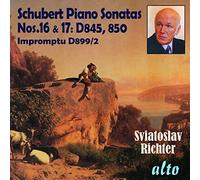 Schubert: Piano Sonatas Nos. 16 & 17, D845, 850/Impromptu, D899/2