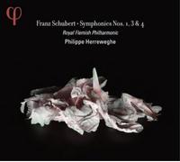Royal Flemish Philharmonic - Schubert: Symphonies No. 1, 3 and 4 [CD]