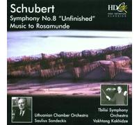 Franz Schubert - Schubert - Symphony No. 8; Rosamunde - Incidental Music