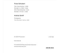 FRANZ SCHUBERT - SONATAS & IMPROMPTUS (2 CD) NEW CD