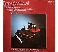 Franz Schubert - Sonate Für Arpeggione Und Klavier / Introduktion Und Variationen Über Das Lied 'Trockne Blumen' Für Flöte Und Klavier [Vinyl LP]