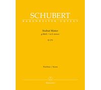 Franz Schubert: Stabat Mater G-moll D 175: SATB: Vocal Score