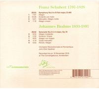 FRANZ SCHUBERT - SYMPHONIE N.5 / JOHANNES BRAHMS - SERENADE - ORCHESTRE REVOLUTI