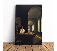 Franz Sedlacek The Chemist | Canvas Wall Art Print | Framed & Ready to Hang Picture | Modern Home Decor for Living Room, Bedroom, Kitchen or Office | 30x20 Inches