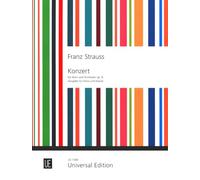 Franz Strauss: Horn Concerto in C Minor Op. 8 (Horn and Piano) Universal Edition UE1369