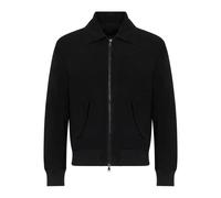 FRANZESE COLLECTION zip leather jacket - Black 50-58